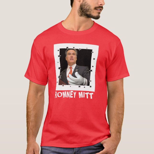 Romney mitt red shirt (Front)