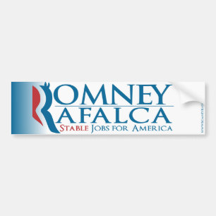 Romney Rafalca 2012 Bumpersticker Bumper Sticker