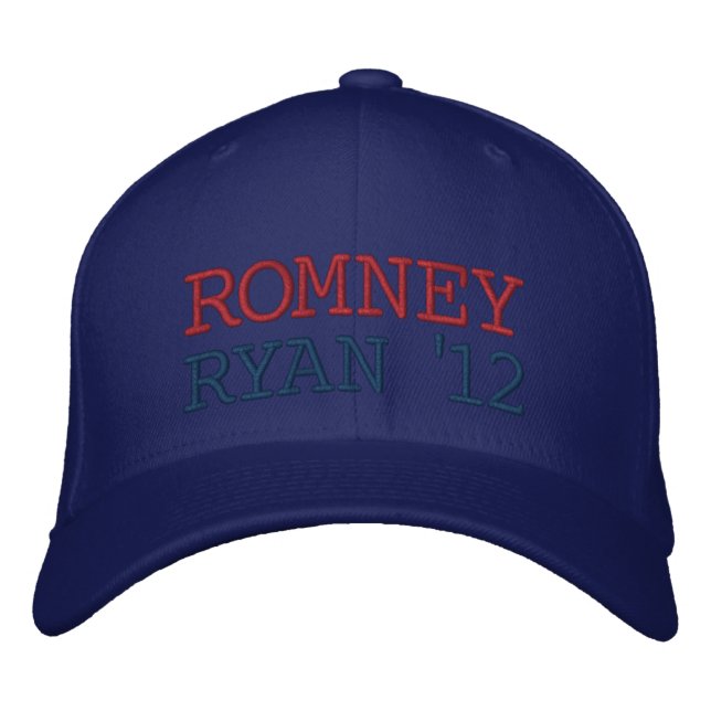 Romney Ryan 12 Embroidered Hat (Front)