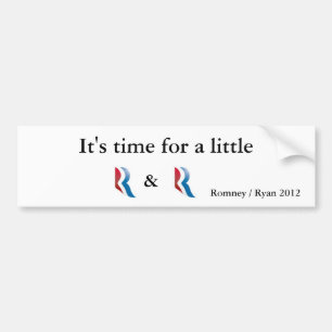 Romney Ryan 2012 Bumper Sticker