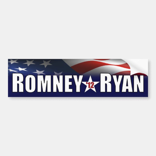 Romney - Ryan - 2012 Bumper Sticker (Front)
