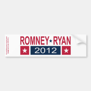 Romney Ryan 2012 Bumper Sticker