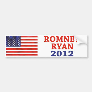Romney Ryan 2012 bumper sticker