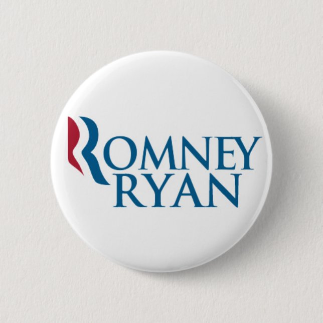 Romney/Ryan 2012 button (Front)