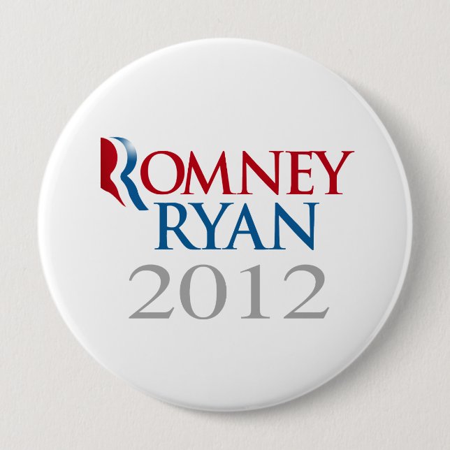 ROMNEY RYAN 2012.png 10 Cm Round Badge (Front)