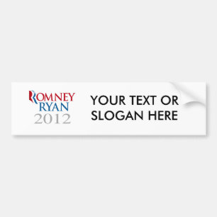 ROMNEY RYAN 2012.png Bumper Sticker