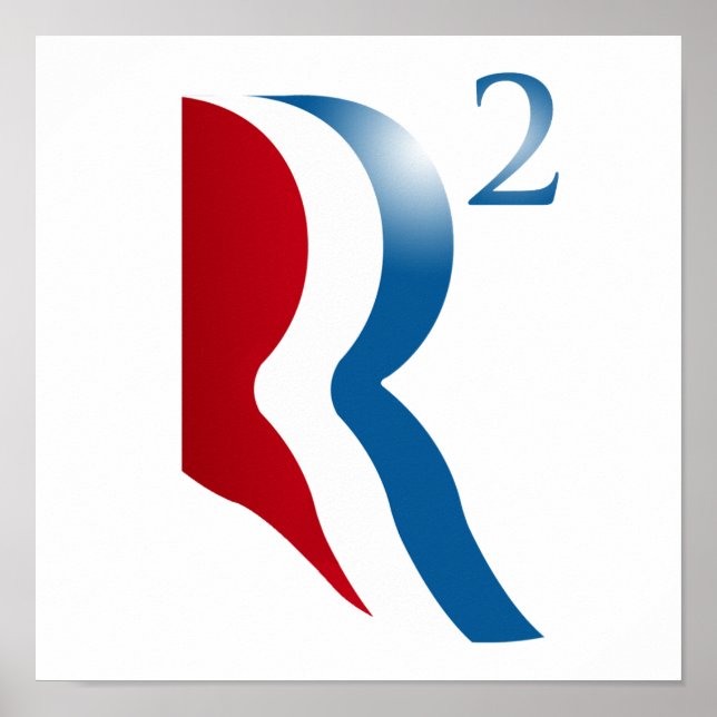 ROMNEY RYAN 2012 - R SQUARED POSTER (Front)