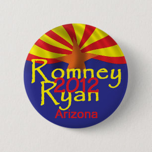 Romney Ryan 6 Cm Round Badge