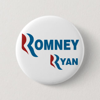 Romney - Ryan 6 Cm Round Badge