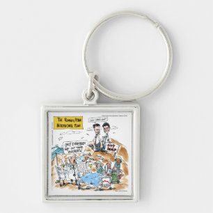 Romney/Ryan Health Care Funny Gifts & Tees Key Ring