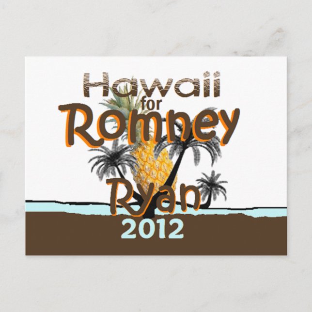 Romney Ryan Postcard (Front)