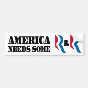 Romney - Ryan - R&R Bumper Sticker