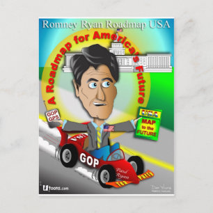 Romney Ryan Roadmap Postcard
