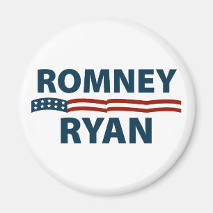 Romney Ryan Stars and Stripes Magnet