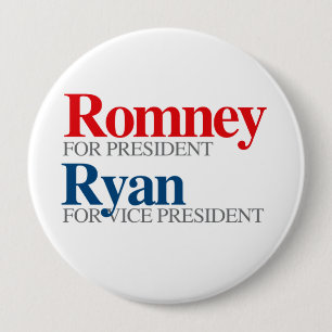 ROMNEY RYAN VP PICK.png 10 Cm Round Badge