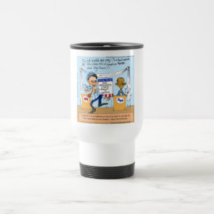 Romney Tries Zingers on Obama Funny Gifts & Cards Travel Mug