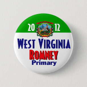 Romney WEST VIRGINIA Button