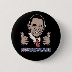 RomneyCare 6 Cm Round Badge