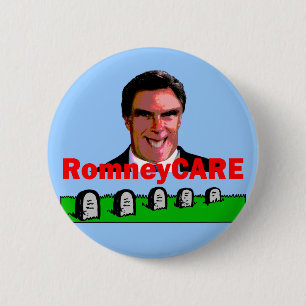 RomneyCare 6 Cm Round Badge