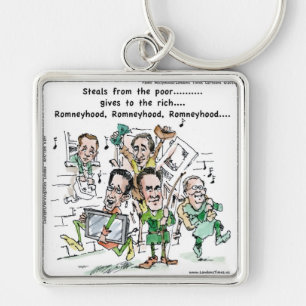 RomneyHood Funny Gifts Mugs Tees Cards Etc. Key Ring