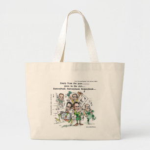RomneyHood Funny Gifts Mugs Tees Cards Etc. Large Tote Bag