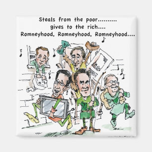 RomneyHood Funny Gifts Mugs Tees Cards Etc. Magnet