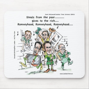 RomneyHood Funny Gifts Mugs Tees Cards Etc. Mouse Pad