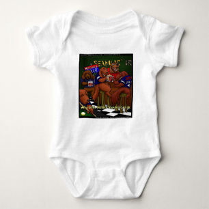 Romney's Irish Setters Funny Baby Bodysuit