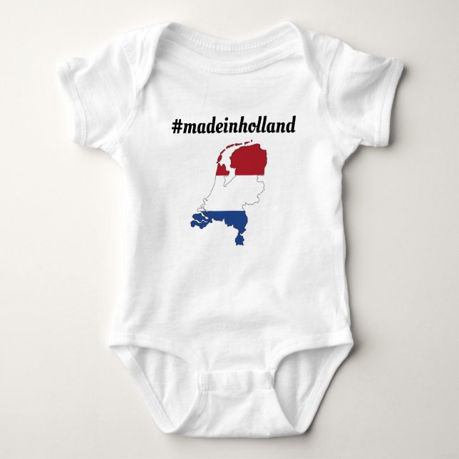Romper madeinholland. baby bodysuit (Front)