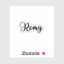 Romy Name - Handwritten Calligraphy