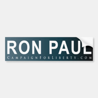 RON BUMPER STICKER