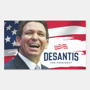 Ron DeSantes for President 2024 Rectangular Sticker