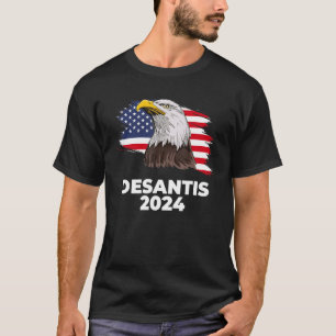 Ron DeSantis 2024 Bald Eagle DeSantis 2024 Republi T-Shirt