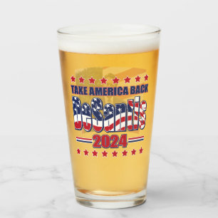 Ron DeSantis 2024 Glass
