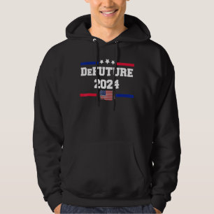 Ron DeSantis 2024 Make America Florida US Flag 202 Hoodie