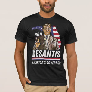 Ron Desantis: America's Governor Patriotic Florida T-Shirt