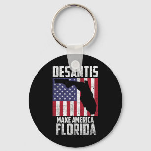 Ron Desantis Make America Florida Again Republican Key Ring