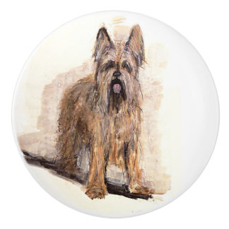 Ron Hevener . . . `Briard` . . . Ceramic Knob