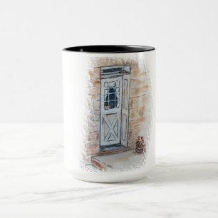 Ron Hevener "The Closed Door" Mug