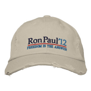 Ron Paul ’12 Campaign style Hat