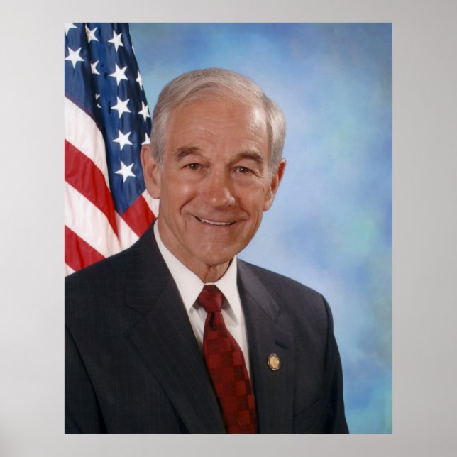 Ron Paul 2007 Congressional Photograph Poster (Front)