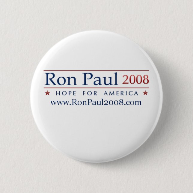 Ron Paul 2008 Button (Front)