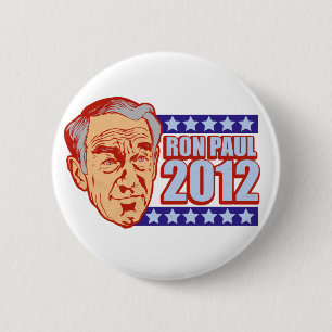 Ron Paul 2012 6 Cm Round Badge