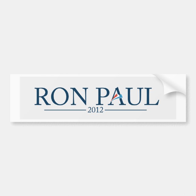 Ron Paul 2012 Bumper Sticker (Front)