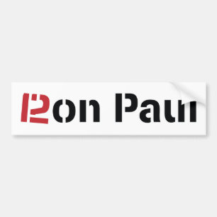 Ron Paul 2012 Bumper Sticker