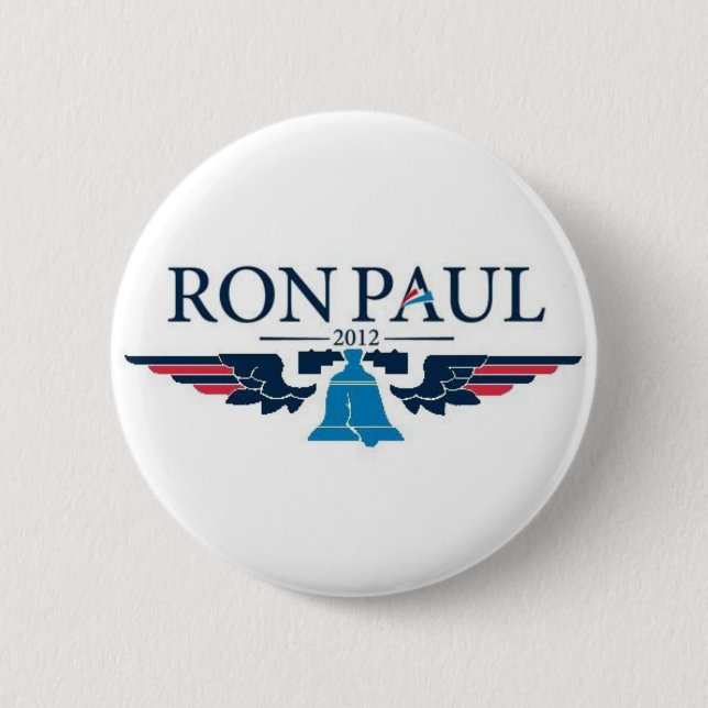 Ron Paul 2012 Campaign Button (Front)