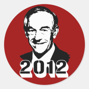 Ron Paul 2012 Classic Round Sticker