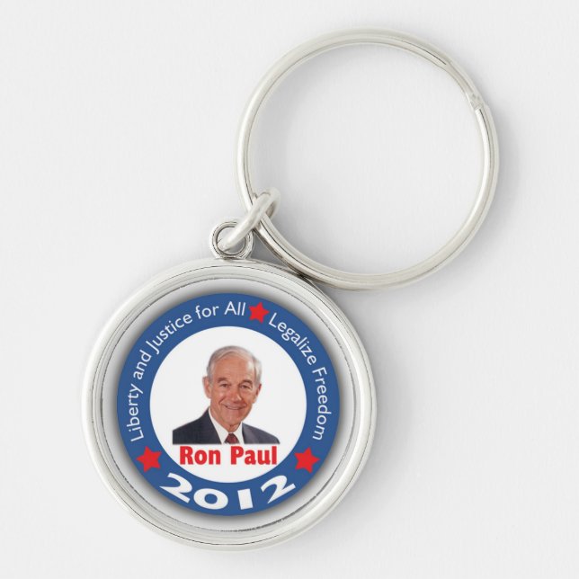 Ron Paul 2012 Keychain (Front)