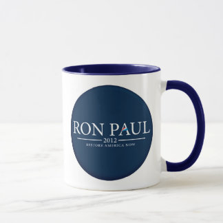 RON PAUL 2012 RESTORE AMERICA NOW CUP/MUG MUG
