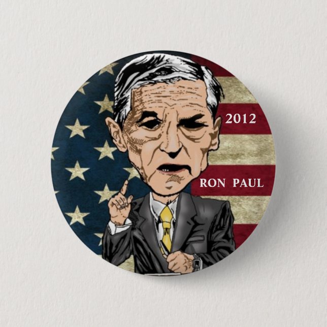 RON PAUL 2012 REVOLUTION BUTTON (Front)